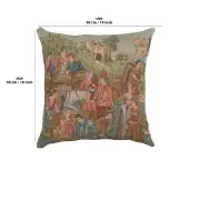 Wine Making II French Couch Cushion | 19x19 in