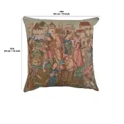 Wine Making III French Couch Cushion | 19x19 in