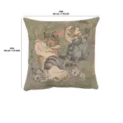 Tom Kitten Beatrix Potter Belgian Sofa Pillow Cover | 14x14 in