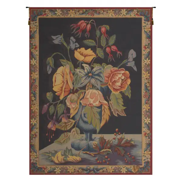 Bouquet de Fleurs Bleu French Tapestry