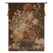 Bouquet Tulipe Fonce French Tapestry Wall Hanging
