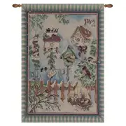 There's Snow Place Like Home Fine Art Tapestry