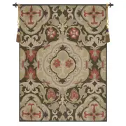 French Antique French Wall Tapestry - 44 in. x 58 in. Wool/cotton/others by Charlotte Home Furnishings