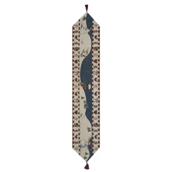 Peppermint Hill Tapestry Table Runner