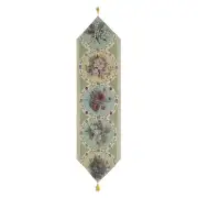 Floral Collage I Tapestry Table Runner