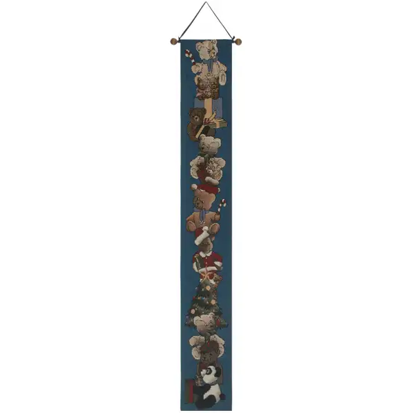 The Bear Club Tapestry Bell Pull