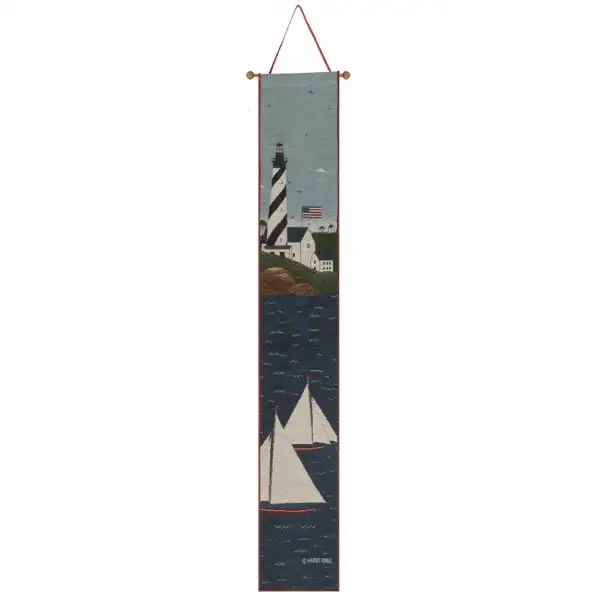 Coast Breeze I Wall Tapestry Bell Pull