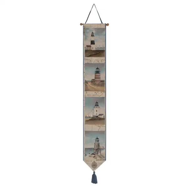 Out to Sea Tapestry Bell Pull