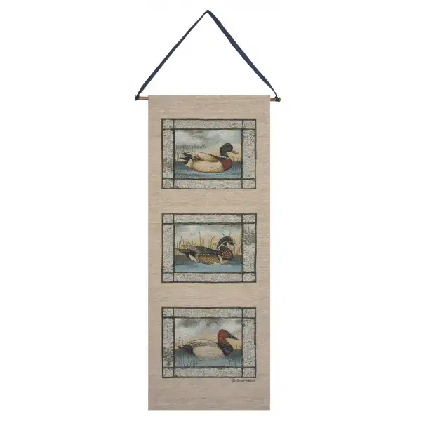 Water Fowl II Wall Tapestry Banner