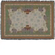 Two by Two Tapestry Afghans