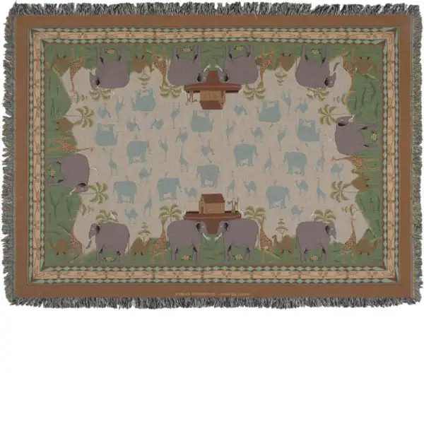 Two by Two Tapestry Throw