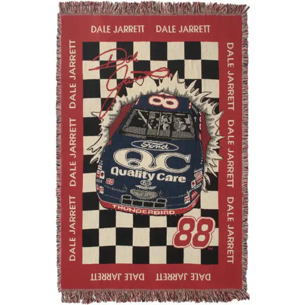 Dale Jarrett Tapestry Throw