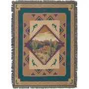 Sedona Sunset II Tapestry Throw