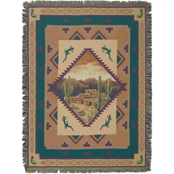 Sedona Sunset II Tapestry Throw