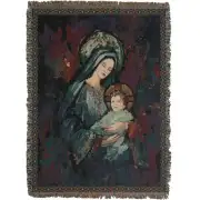 Madonna and Child III Tapestry Afghans