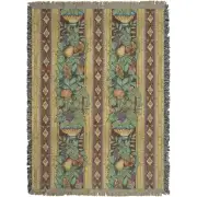 Fruit Columns Tapestry Afghans