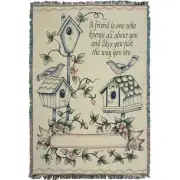 Treasured Friendship Tapestry Afghans