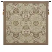 Belgian Medallion Square Belgian Wall Tapestry