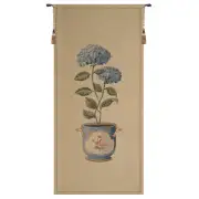 Blue Hydrangea Large European Tapestry