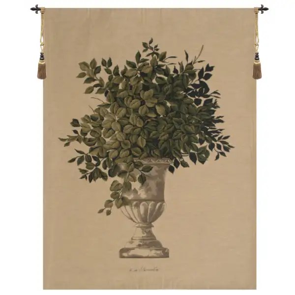 Greenery Beige European Tapestry