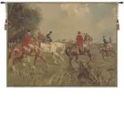 Equestrian Chase European Tapestry