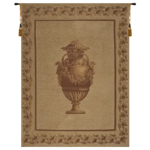 Antique Greek Urn Belgian Wall Tapestry