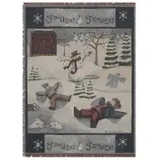 Snow Days Tapestry Throw