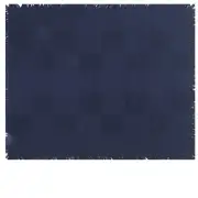 Squares In Blue Tapestry Throw
