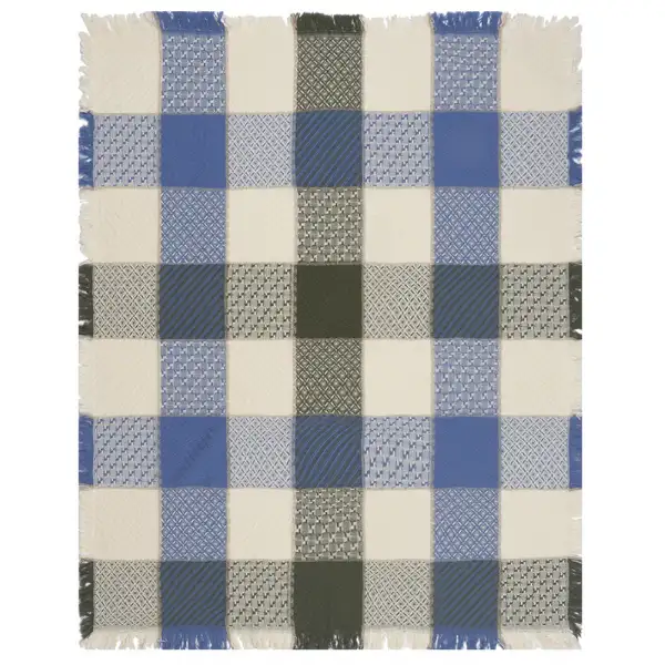 Buffalo Check Tapestry Throw