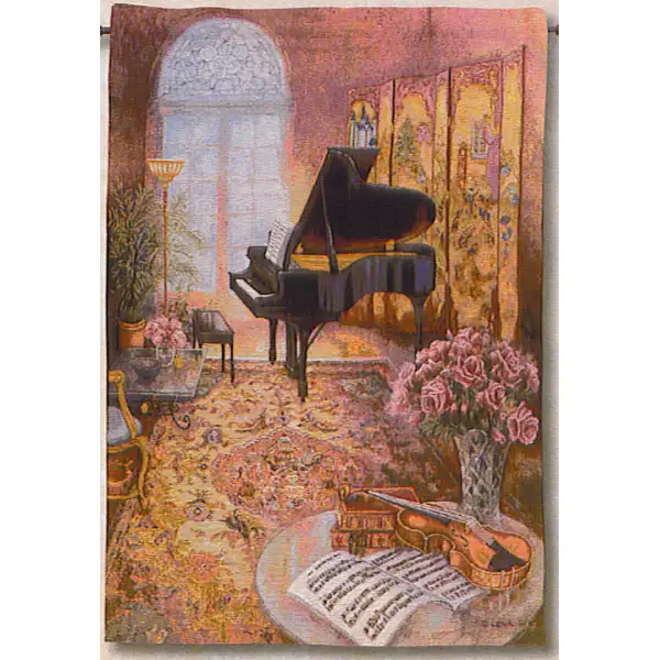 Music Room I Fine Art Tapestry