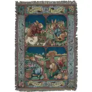 Rabbit Seasons Tapestry Afghans