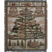 The Outdoorsman Tapestry Afghans