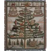 The Outdoorsman Tapestry Throw