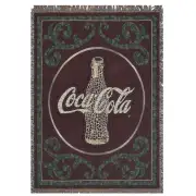 Coca Cola Mosaic Tapestry Throw