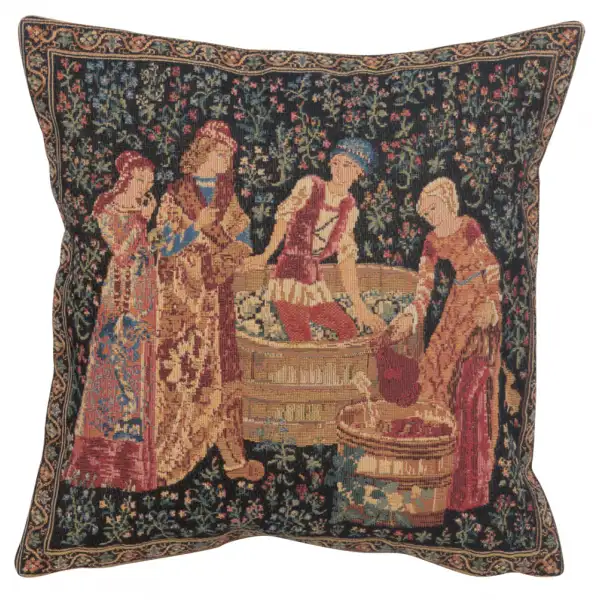 The Wine Press III European Cushion Cover