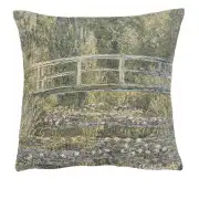 Monet's Bridge at Giverny III European Cushion Cover