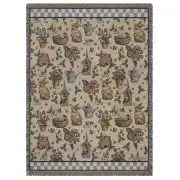 Garden Delights Tapestry Throw