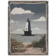 Ludington Lighthouse Tapestry Afghans