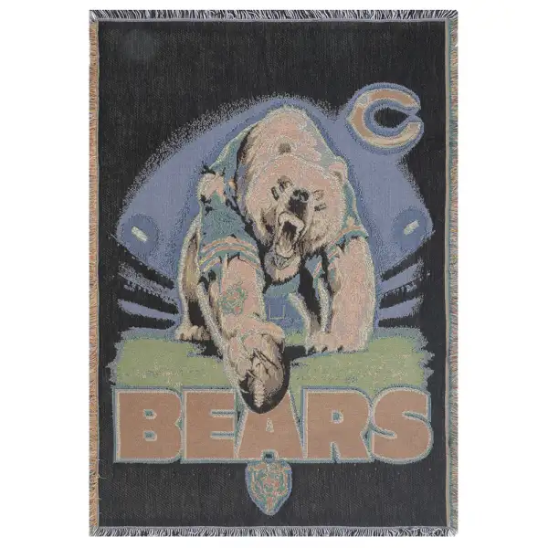 Chicago Bears Afghan Throws