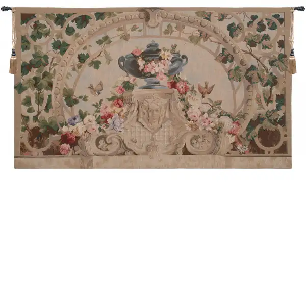 Beauvais Without Border French Wall Tapestry - 50 in. x 28 in. Cotton/Viscose/Polyester by Charlotte Home Furnishings