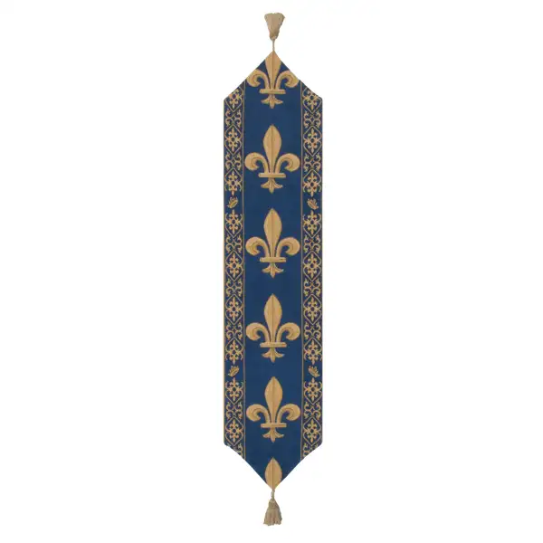 Fleur de Lys Blue VI Belgian Table Mat