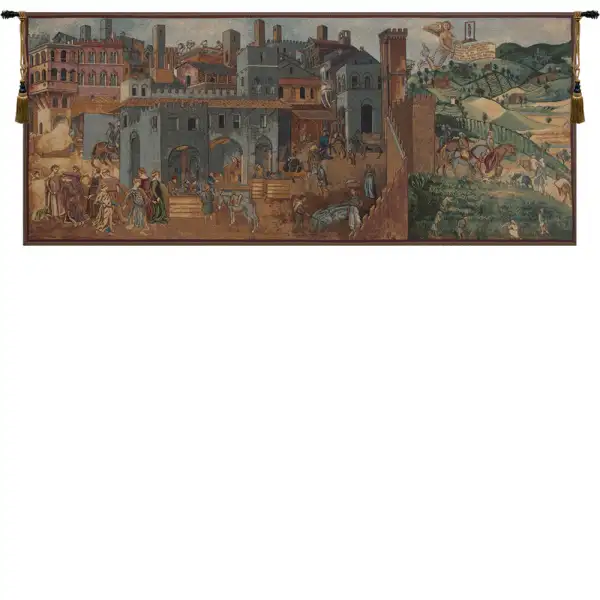 Allegoria del Buon Governo Italian Wall Tapestry