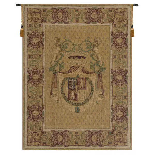 Stemma Tours Chenille Italian Wall Tapestry