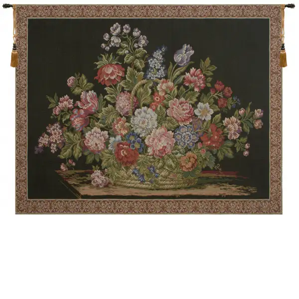 Elizabeth's Arrangement Belgian Tapestry Wall Hanging