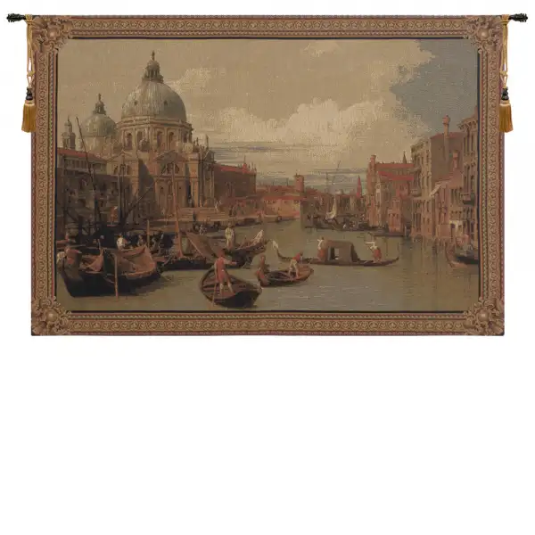 Grand Canal Santa Maria Belgian Wall Tapestry