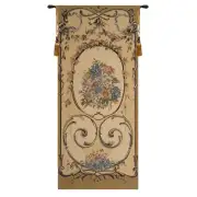 Caroline Gold Belgian Tapestry Wall Hanging - 29 in. x 64 in. Cotton/Viscose/Polyester by Rembrandt