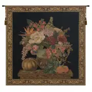 Fragrant Pedestal Black European Tapestry