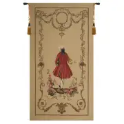 A Gentleman's Departure Large Belgian Wall Tapestry