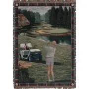 Ladies Golf Tour Afghan Throw