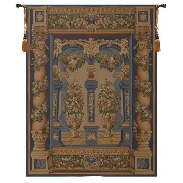 Loggia European Columns European Tapestry